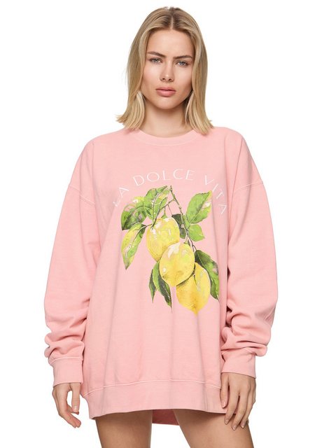 Worldclassca Sweatshirt Worldclassca Oversized Sweatshirt LA DOLCE VITA Pri günstig online kaufen