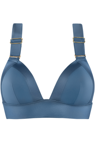 Cache Coeur Bralette Bikinioberteil | Unwired Unpadded Air Force Blue günstig online kaufen