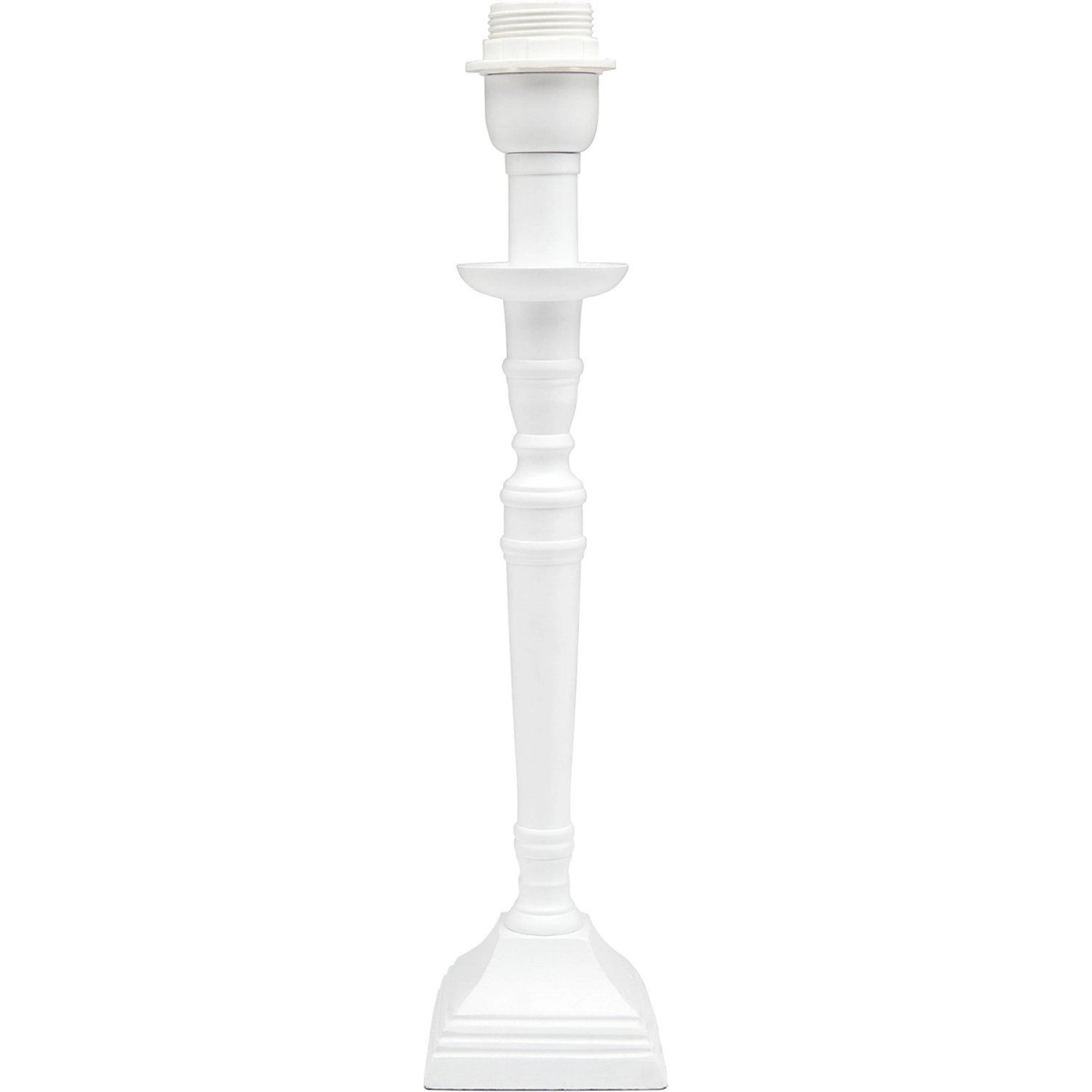 PR Home Salong Tischlampe Weiß E27 53x10x10cm günstig online kaufen