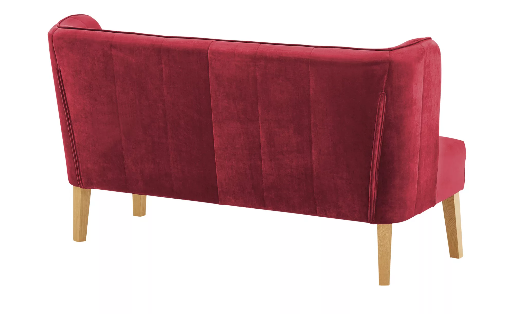 switch Küchensofa  Samt Bella ¦ rot ¦ Maße (cm): B: 158 H: 90 T: 69 Bänke > günstig online kaufen