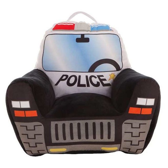 Bigbuy Kindersofa Kindersessel Polizeiwagen 52 x 48 x 51 cm Kindermöbel günstig online kaufen