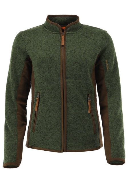 Tom Collins Strickfleecejacke Detit Fleece-Übergangsjacke mit Kontraststoff günstig online kaufen