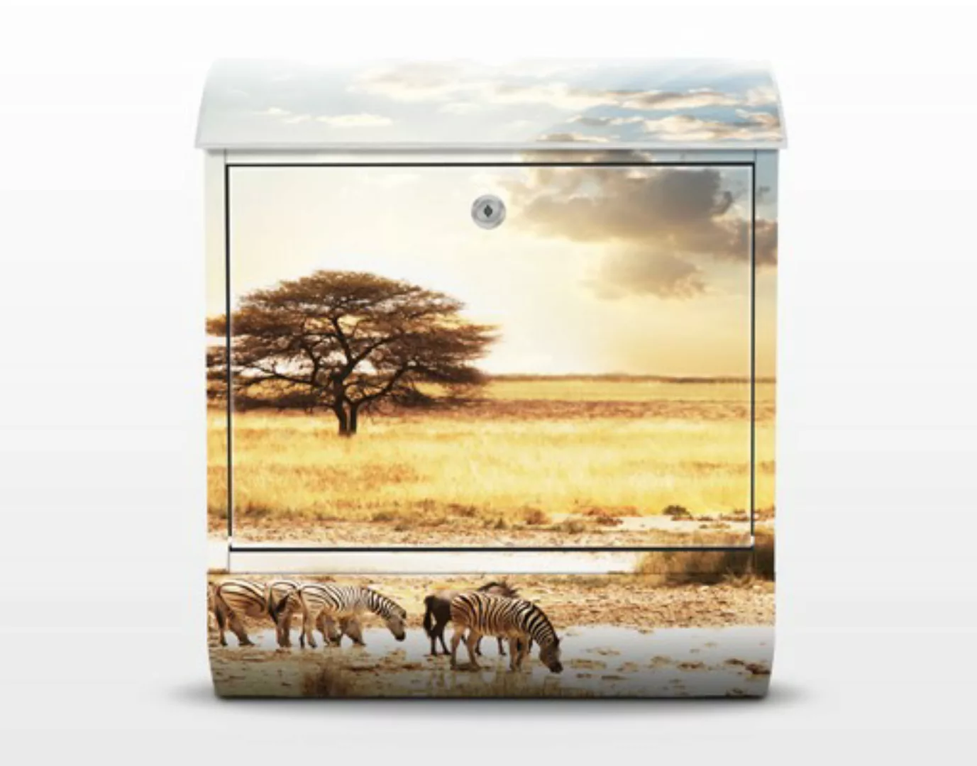 Briefkasten Natur & Landschaft Das Leben der Zebras günstig online kaufen