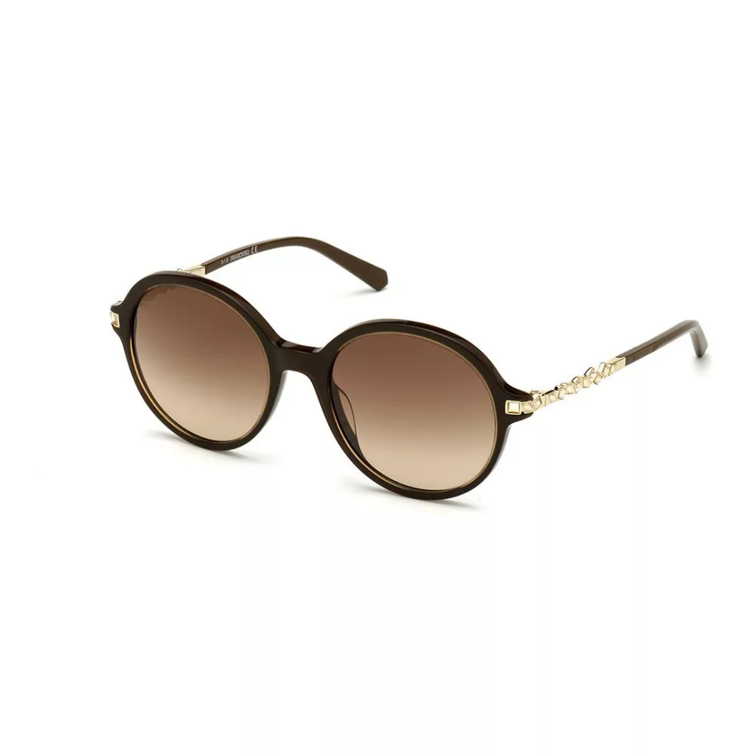 Swarovski Sk0264 Sonnenbrille 53 Shiny Dark Bronze günstig online kaufen