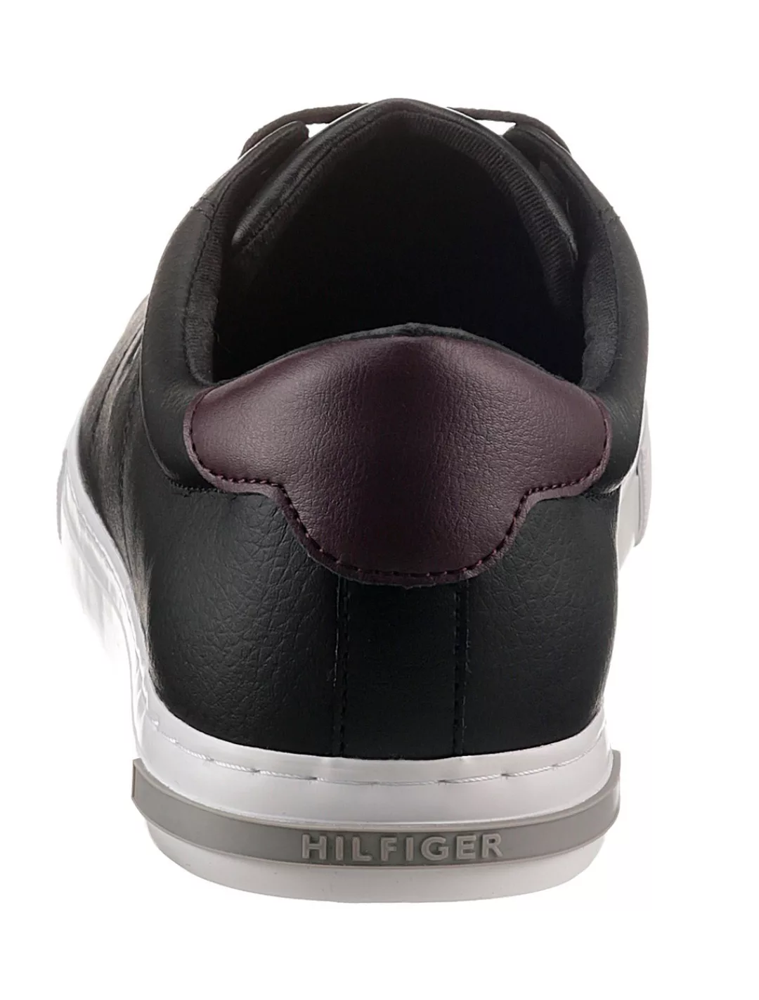 Tommy Hilfiger Sneaker "ESSENTIAL LEATHER DETAIL VUL", mit Kontrastbesatz, günstig online kaufen