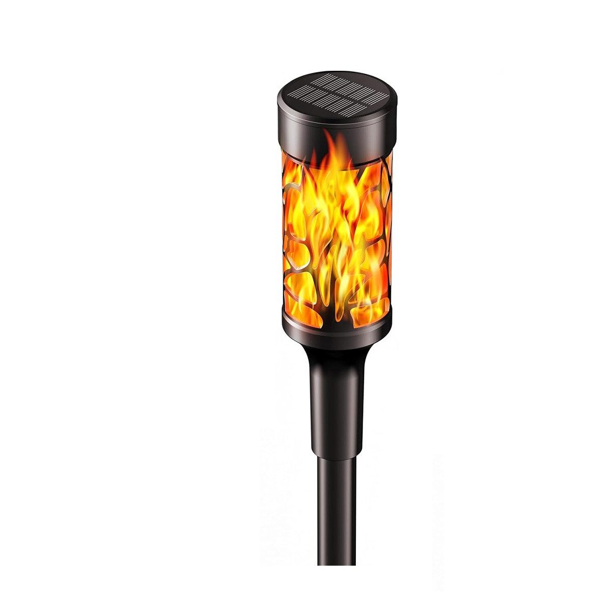 DOPWii Gartenleuchte Gartenleuchten,Solarleuchten mit Realistischer Flammen günstig online kaufen