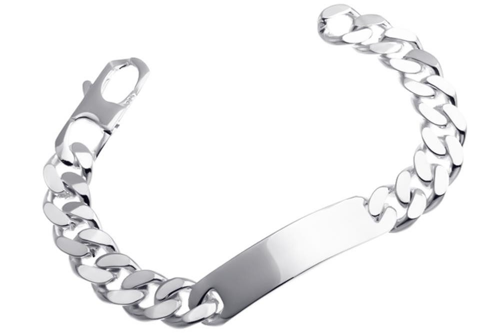 Silberkettenstore Silberarmband Gravurarmband 12,5mm - 925 günstig online kaufen