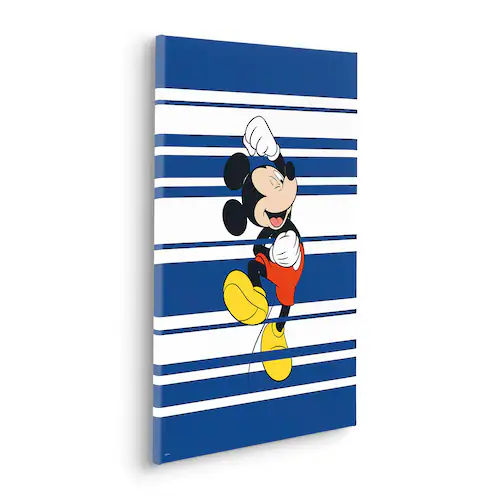 Komar Leinwandbild "Mickey Rockstar - Größe 40 x 60 cm", Natur, (1 St.), Ke günstig online kaufen