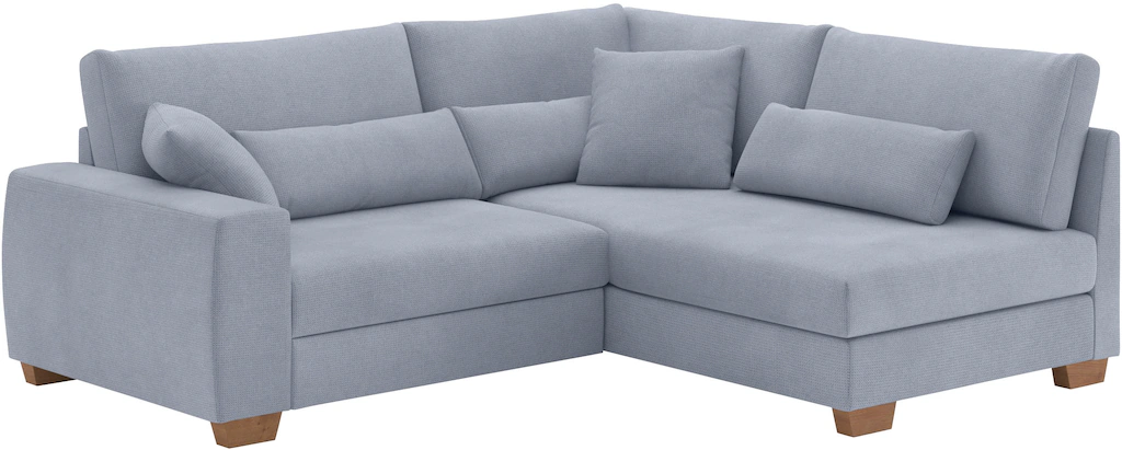 Mr. Couch Ecksofa "Helena L-Form, bis 140 kg belastbar", mit Taschenfederke günstig online kaufen