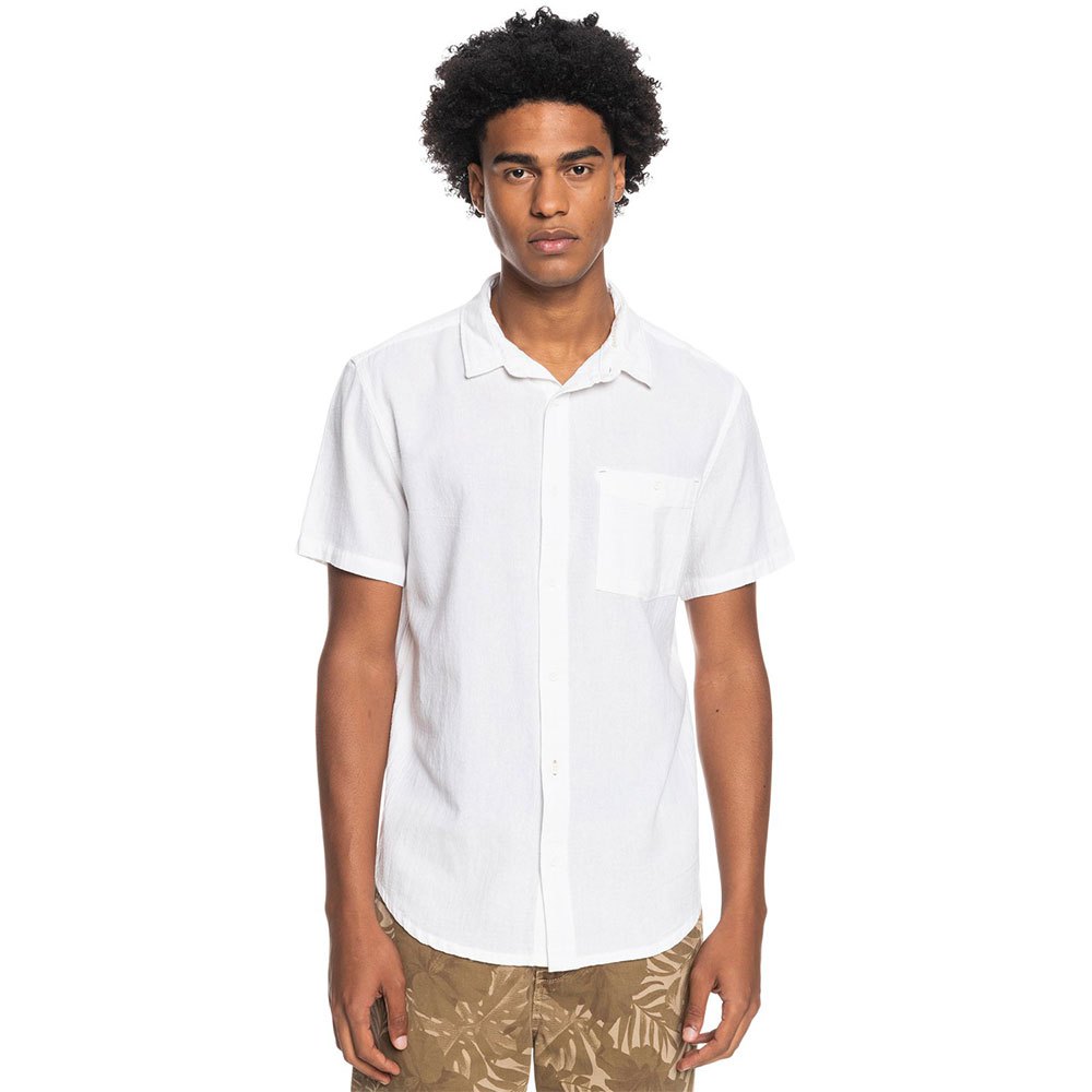 Quiksilver Time Box 2 Kurzarm Hemd XL White günstig online kaufen