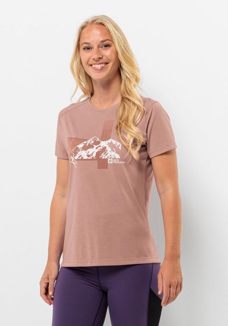 Jack Wolfskin T-Shirt "VONNAN S/S GRAPHIC T W" günstig online kaufen