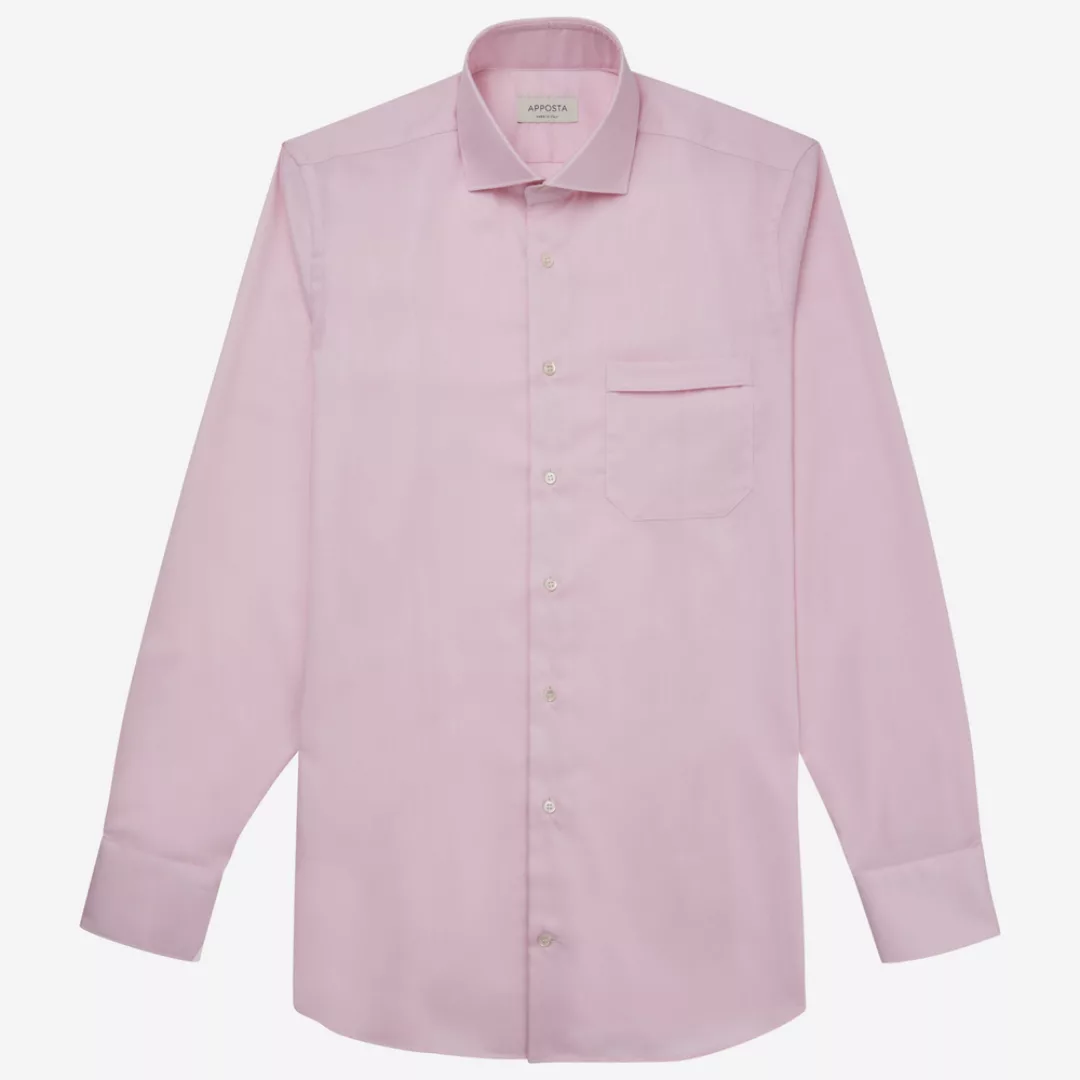 Hemd  einfarbig  rosa 100 % bügelleichte baumwolle twill, kragenform  sprei günstig online kaufen