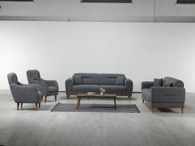 BENEDO MÖBEL Polstergarnitur Sofa Set Sofia günstig online kaufen