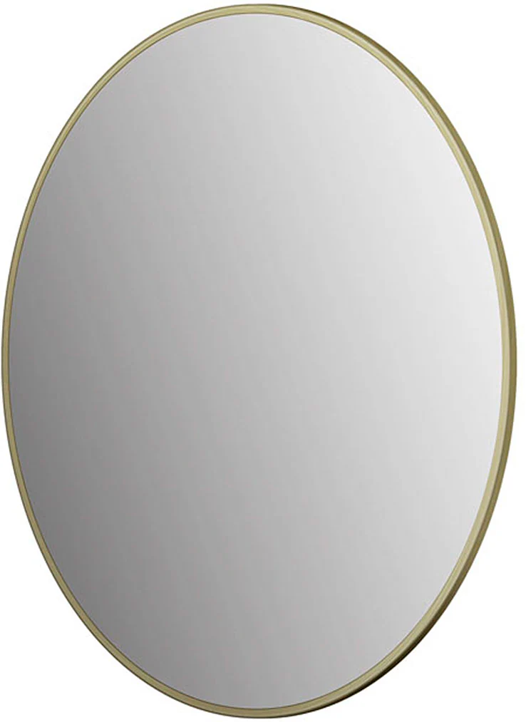 Talos Badspiegel "Picasso gold Ø 60 cm", hochwertiger Aluminiumrahmen günstig online kaufen