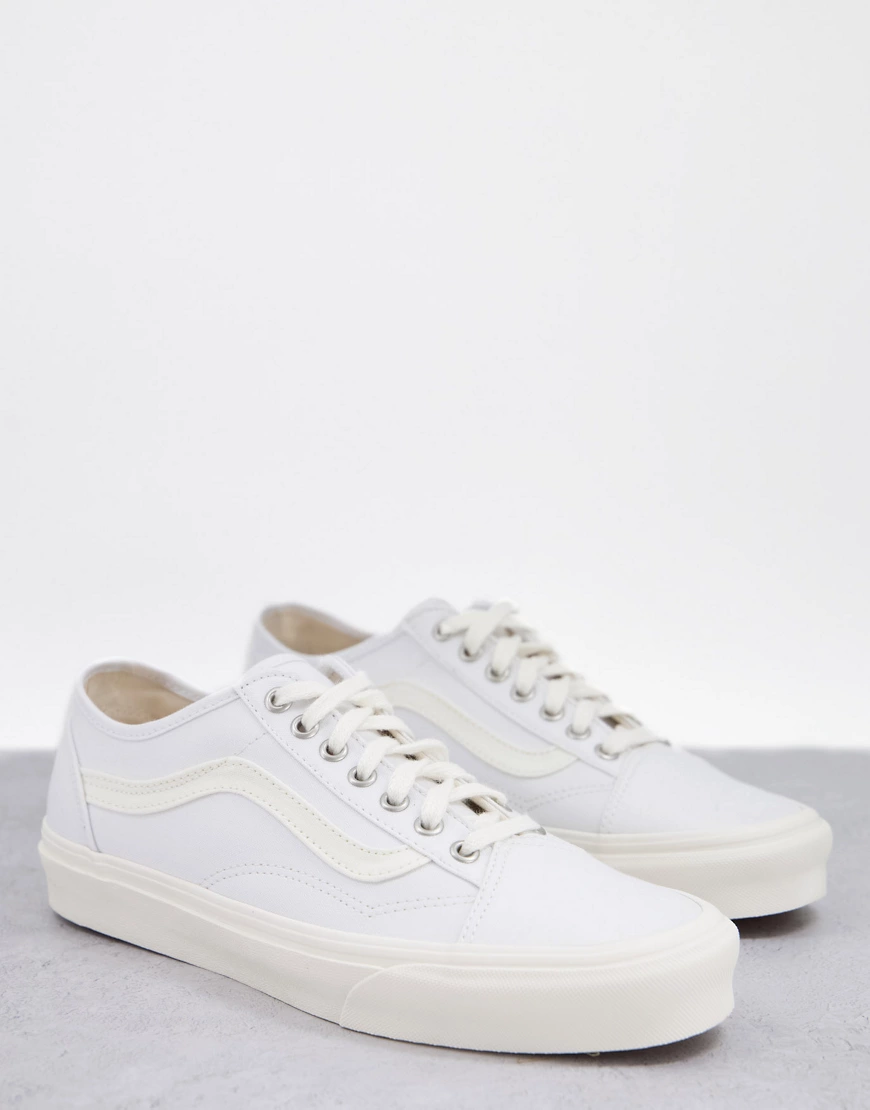 Vans – Old Skool Tapered Eco Theory – Sneaker in Weiß günstig online kaufen