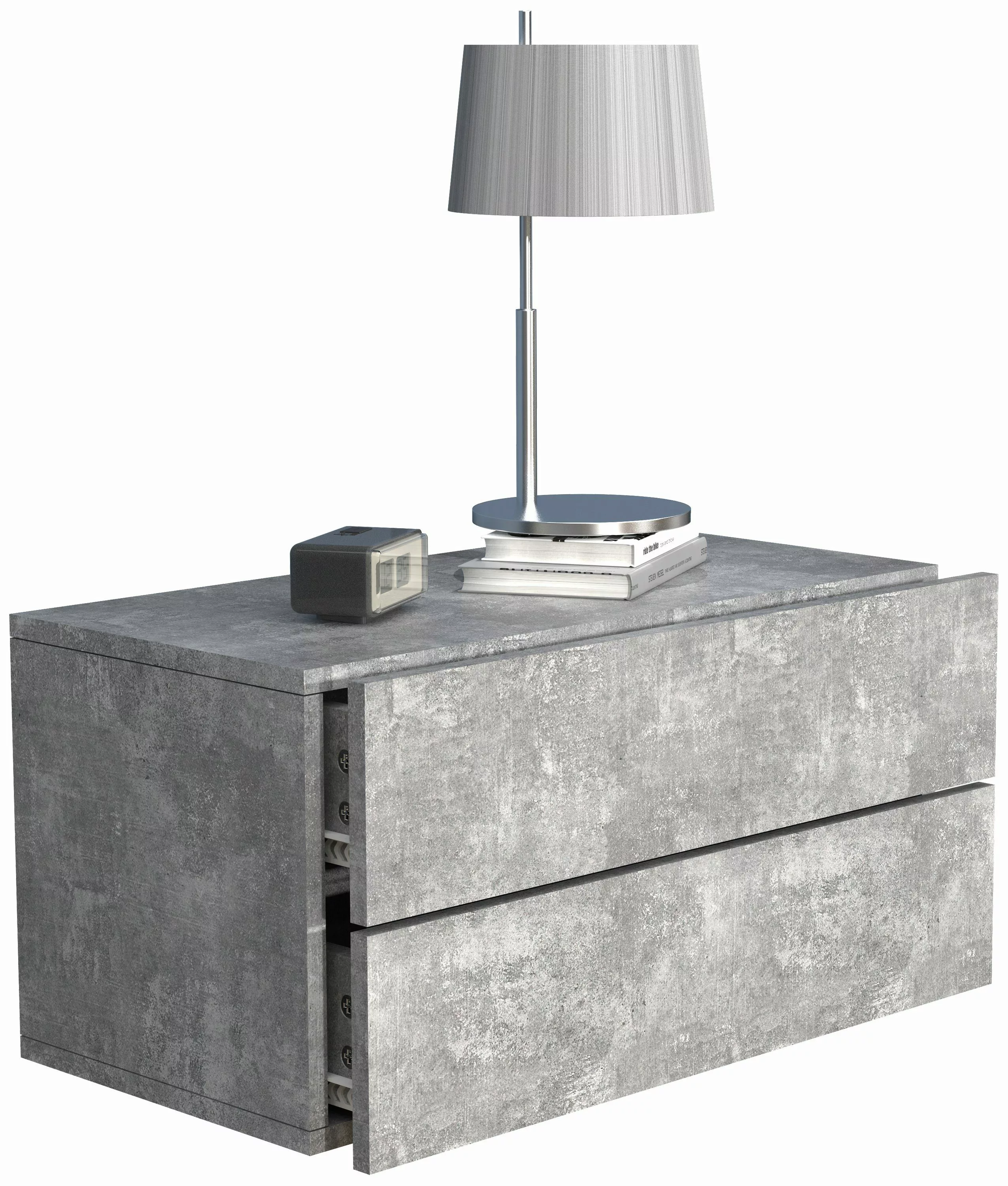 VCM Nachttisch Holz Wandschublade Wand Hänge günstig online kaufen