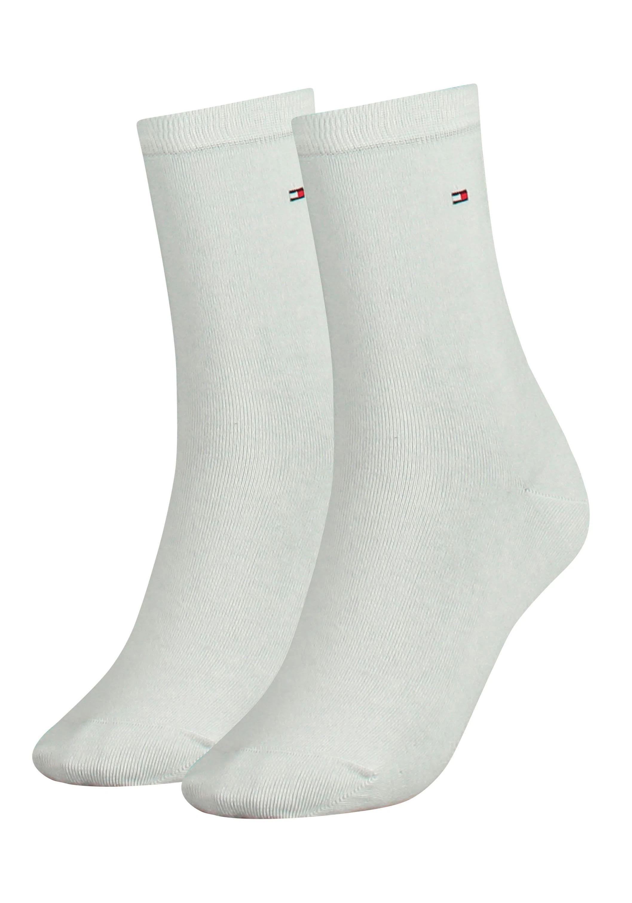 Tommy Hilfiger Socken "TH WOMEN SOCK CASUAL 2P", (2 Paar, 2 Paar), mit flac günstig online kaufen