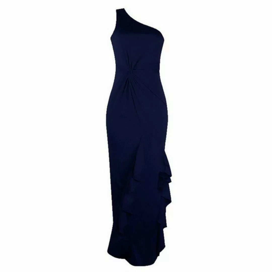 AFAZ New Trading UG Abendkleid Damen Partykleid Langes Kleid Schlankes Rüsc günstig online kaufen