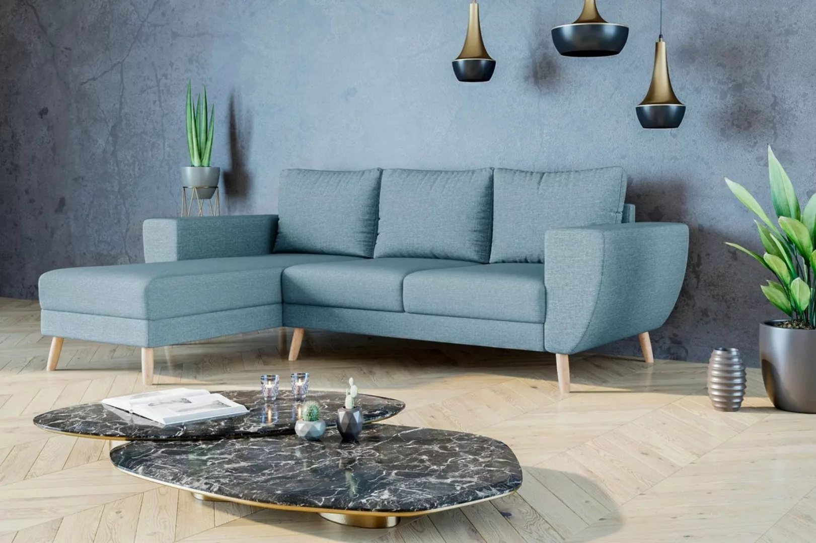 99rooms Ecksofa Marco, L-Form, Eckcouch, Design günstig online kaufen