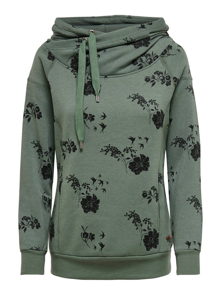 ONLY Sweatshirt Hoodie Damen Grün günstig online kaufen