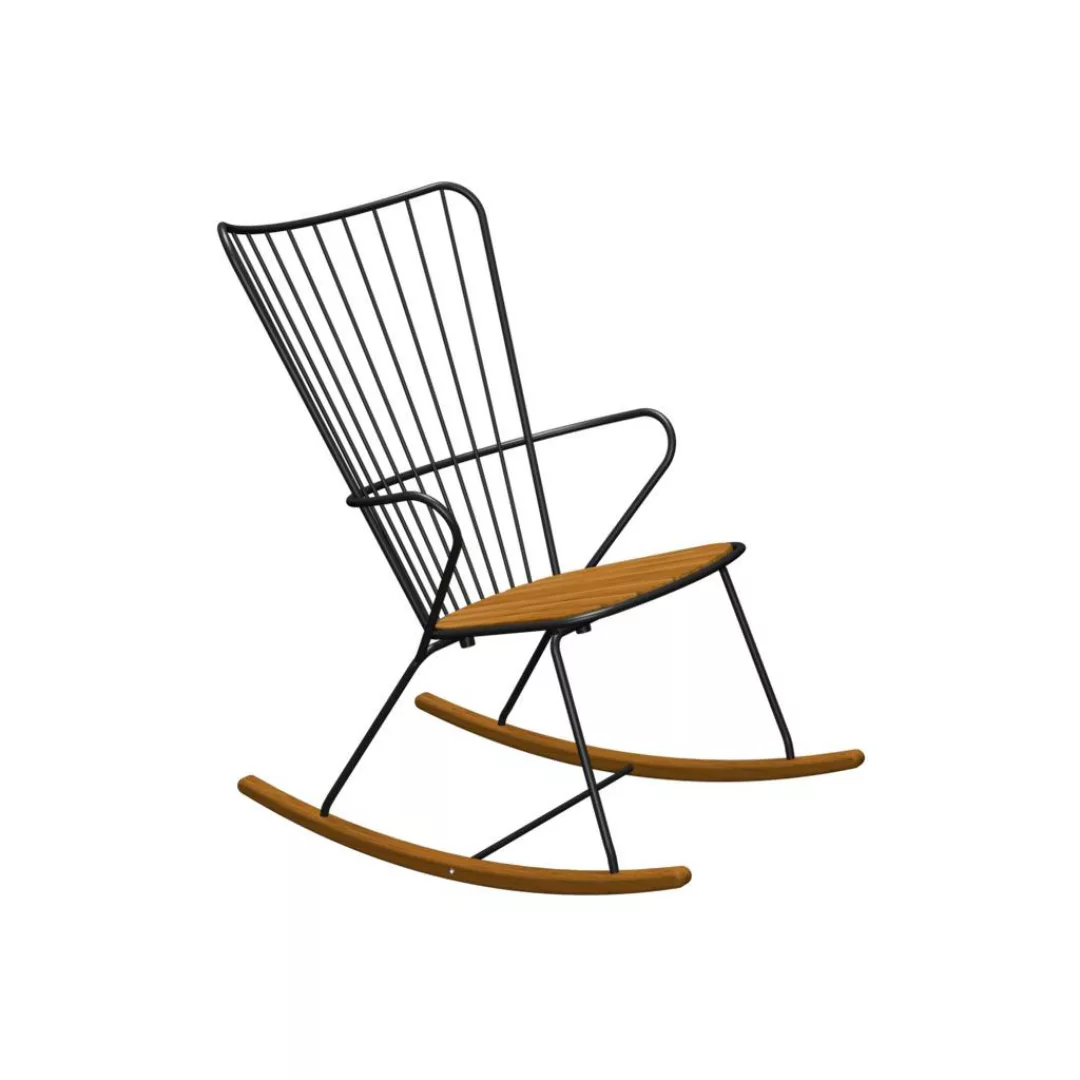Outdoor Schaukelstuhl PAON - Outdoor Rocking Chair black günstig online kaufen