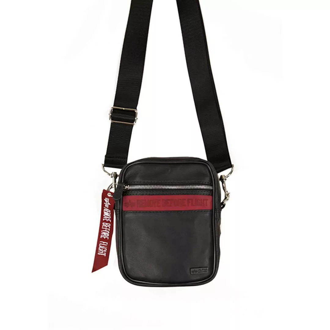 Alpha Industries Rbf Leder One Size Black / Red günstig online kaufen