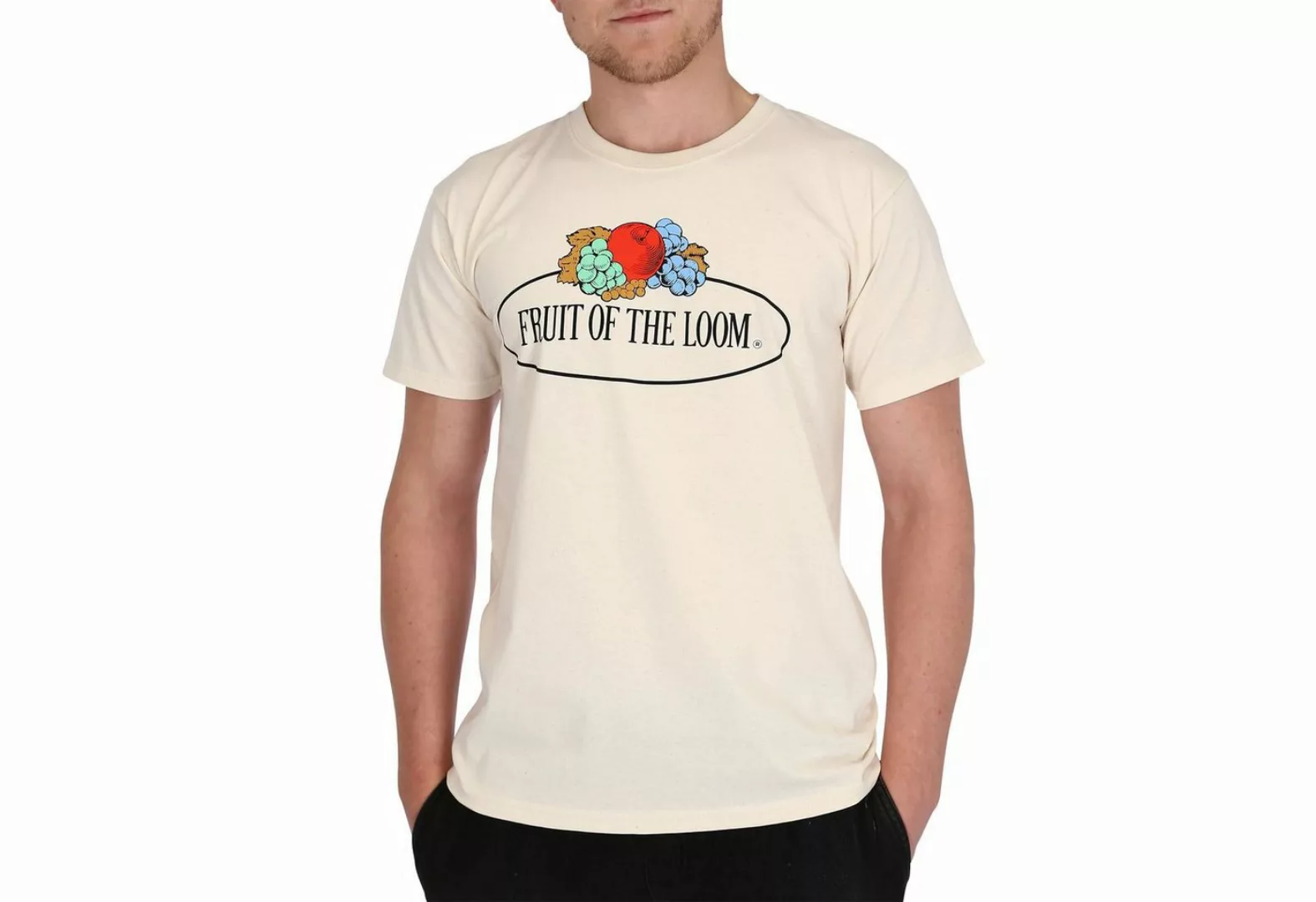 Fruit of the Loom Rundhalsshirt Fruit of the Loom Fruit of the Loom T-Shirt günstig online kaufen