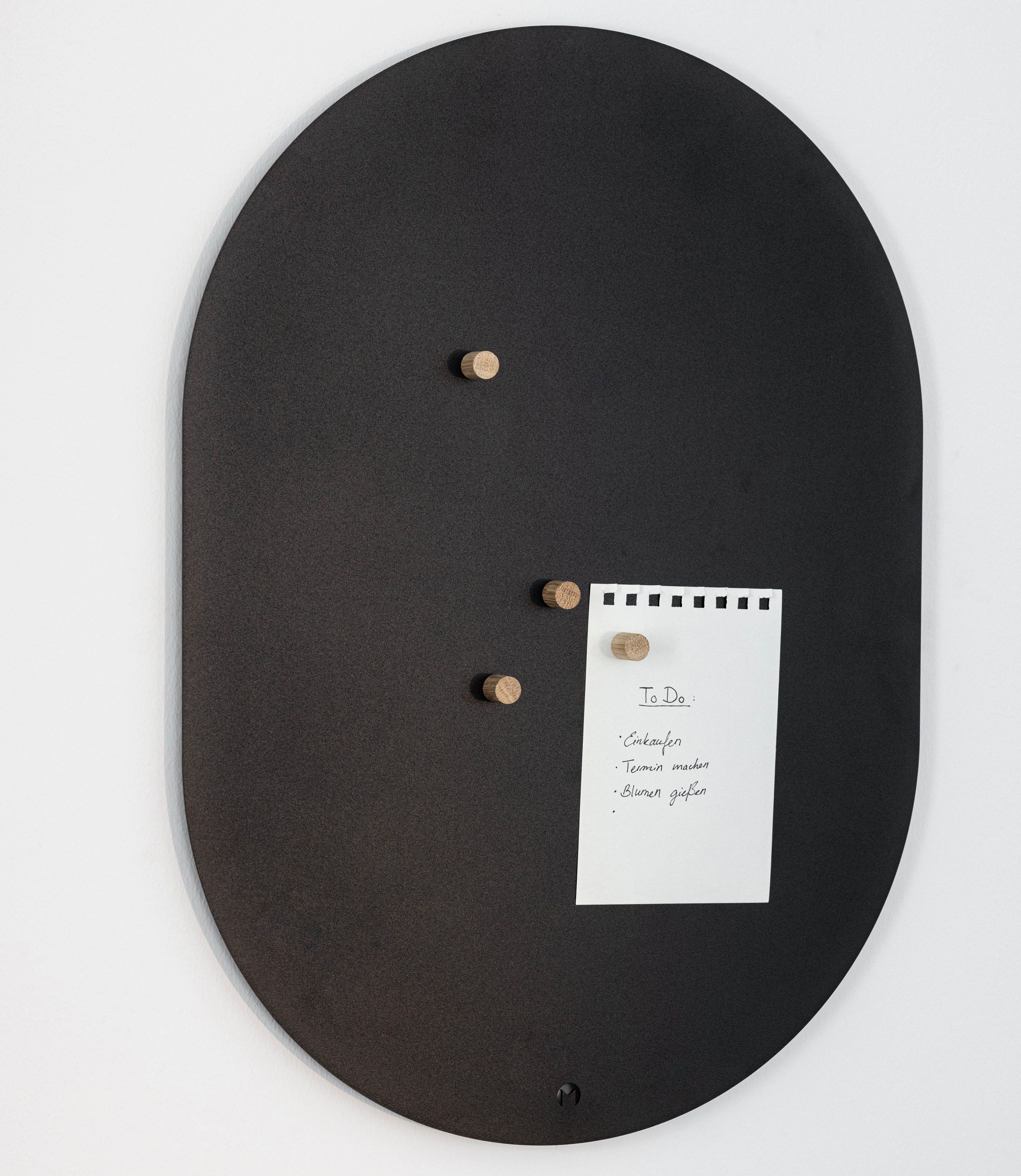 Metallbude Magnettafel TAVO, hochwertiges ovales Magnetboard, günstig online kaufen