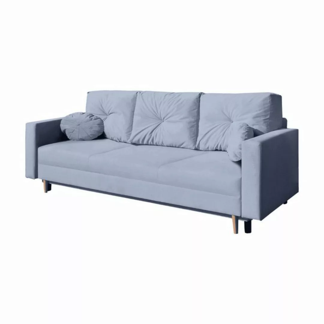 MOEBLO Schlafsofa MILANO, Sofa mit Bettfunktion, Couch für Wohnzimmer, Fede günstig online kaufen