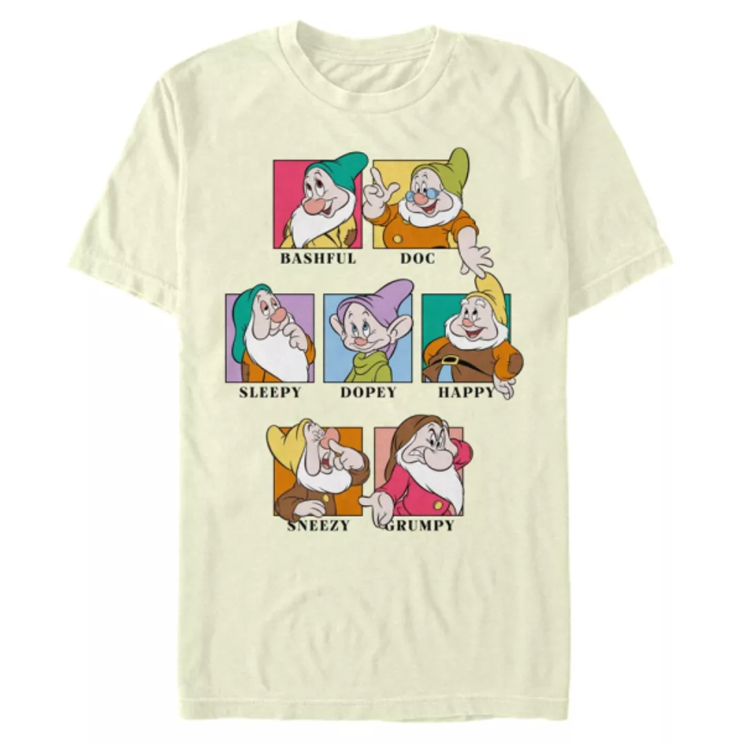 Disney - Schneewittchen - Gruppe 7 Dwarfs - Männer T-Shirt günstig online kaufen
