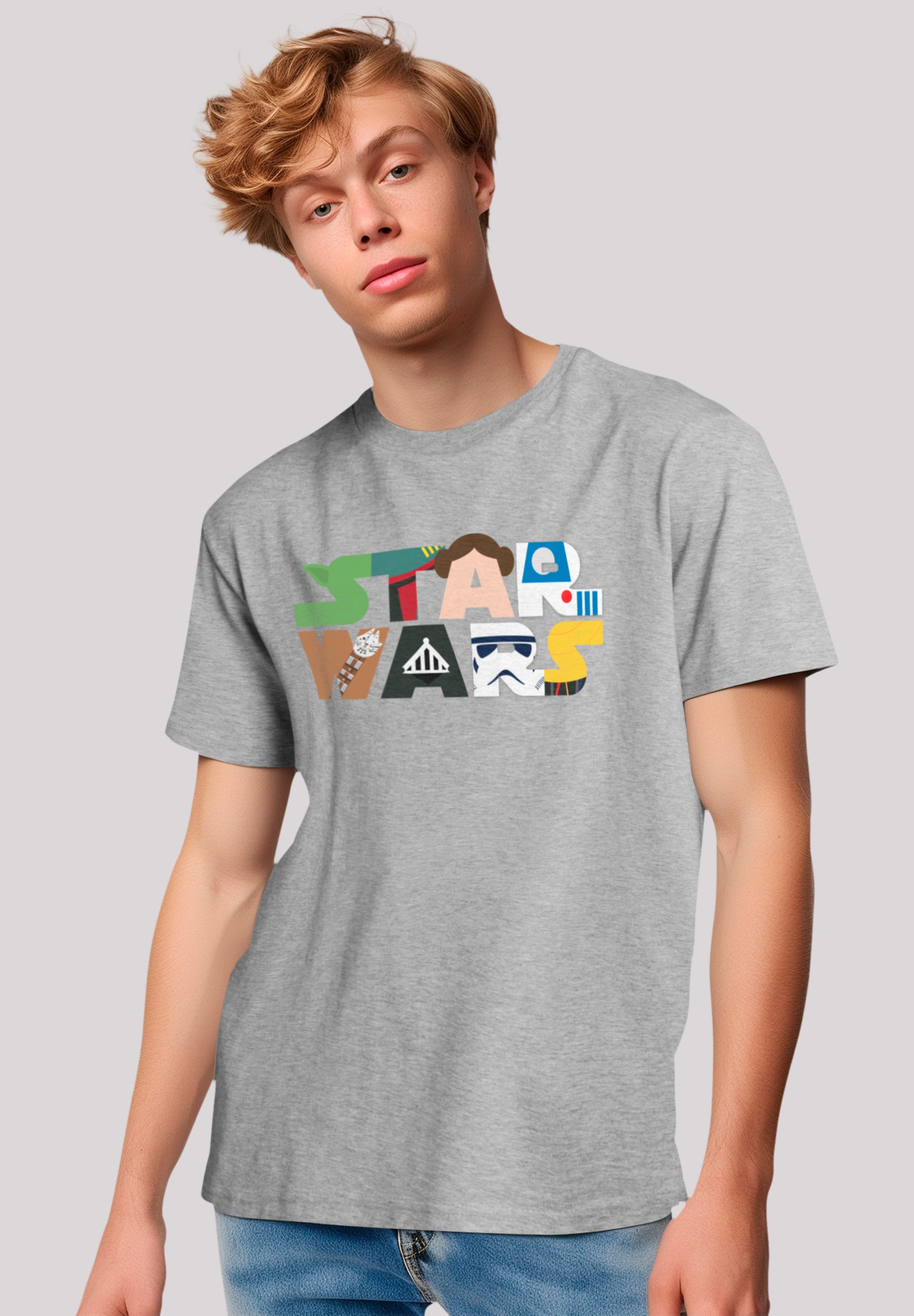 F4NT4STIC T-Shirt "Star Wars Character Logo", Premium Qualität günstig online kaufen