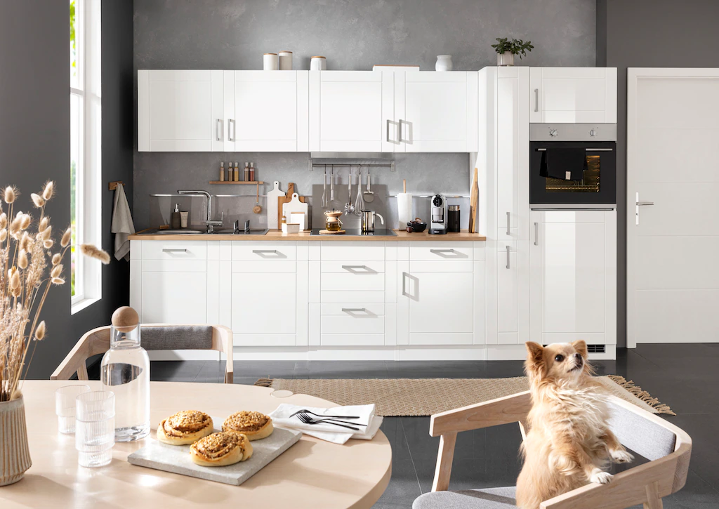 HELD MÖBEL Küchenzeile "Tinnum", mit E-Geräten, Breite 330 cm günstig online kaufen