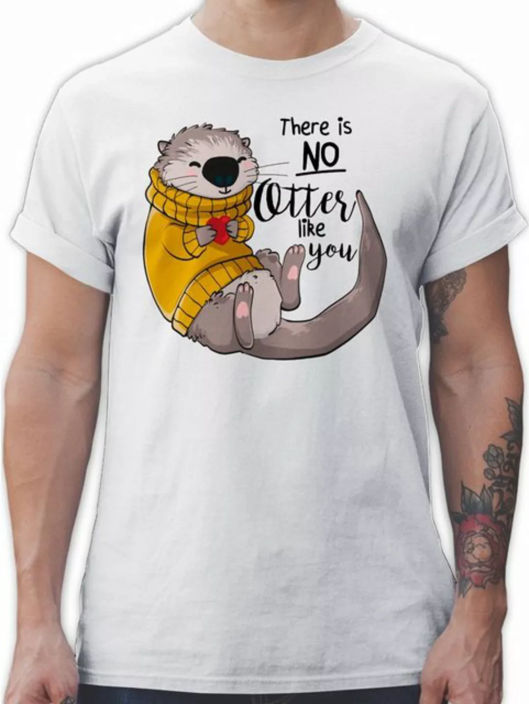 Shirtracer T-Shirt There is no Otter like you Sprüche Statement günstig online kaufen