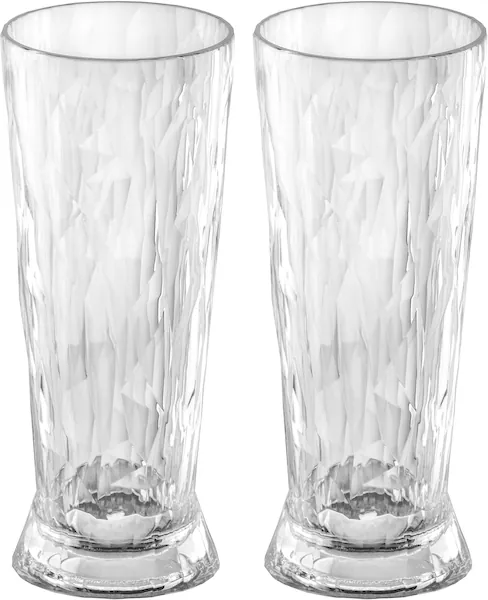 KOZIOL Bierglas »CLUB No. 10«, (Set, 2 tlg., 2er Set), unzerbrechlich,recyc günstig online kaufen