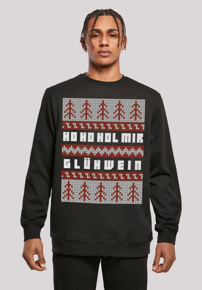 F4NT4STIC Kapuzenpullover Ho Ho Hol mir Glühwein Weihnachten Print günstig online kaufen