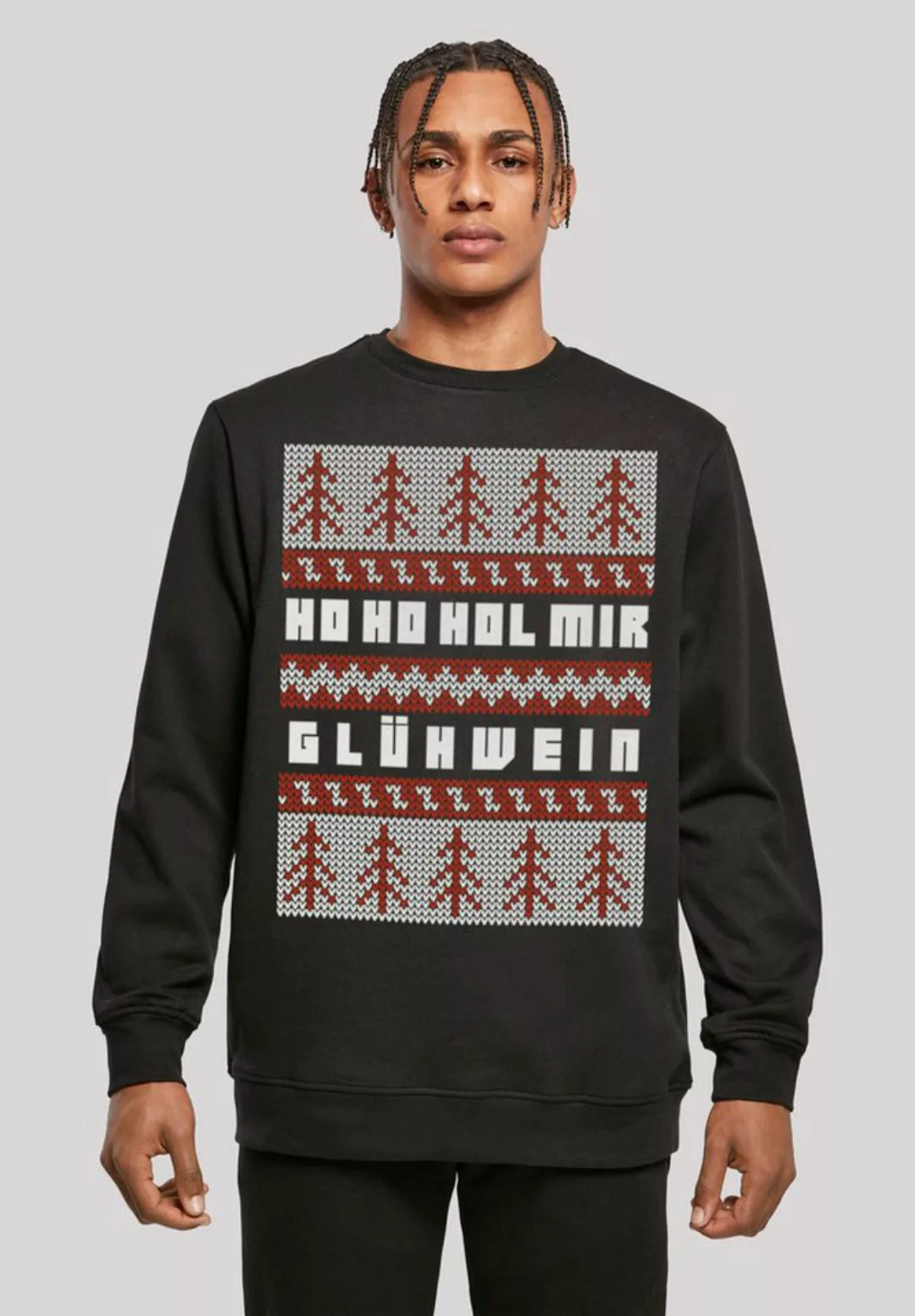 F4NT4STIC Kapuzenpullover "Ho Ho Hol mir Glühwein Weihnachten", Print günstig online kaufen