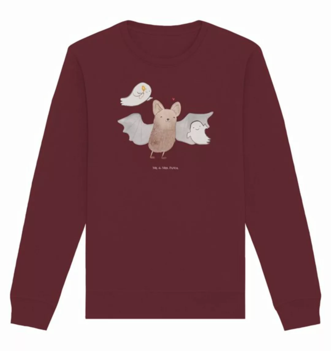 Mr. & Mrs. Panda Longpullover Größe M Fledermaus Gespenster - Burgundy - Ge günstig online kaufen