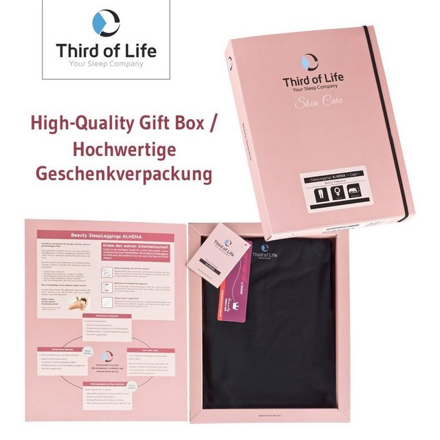 Third of Life Schlafhose ALHENA Schlafleggings Damen Capri günstig online kaufen