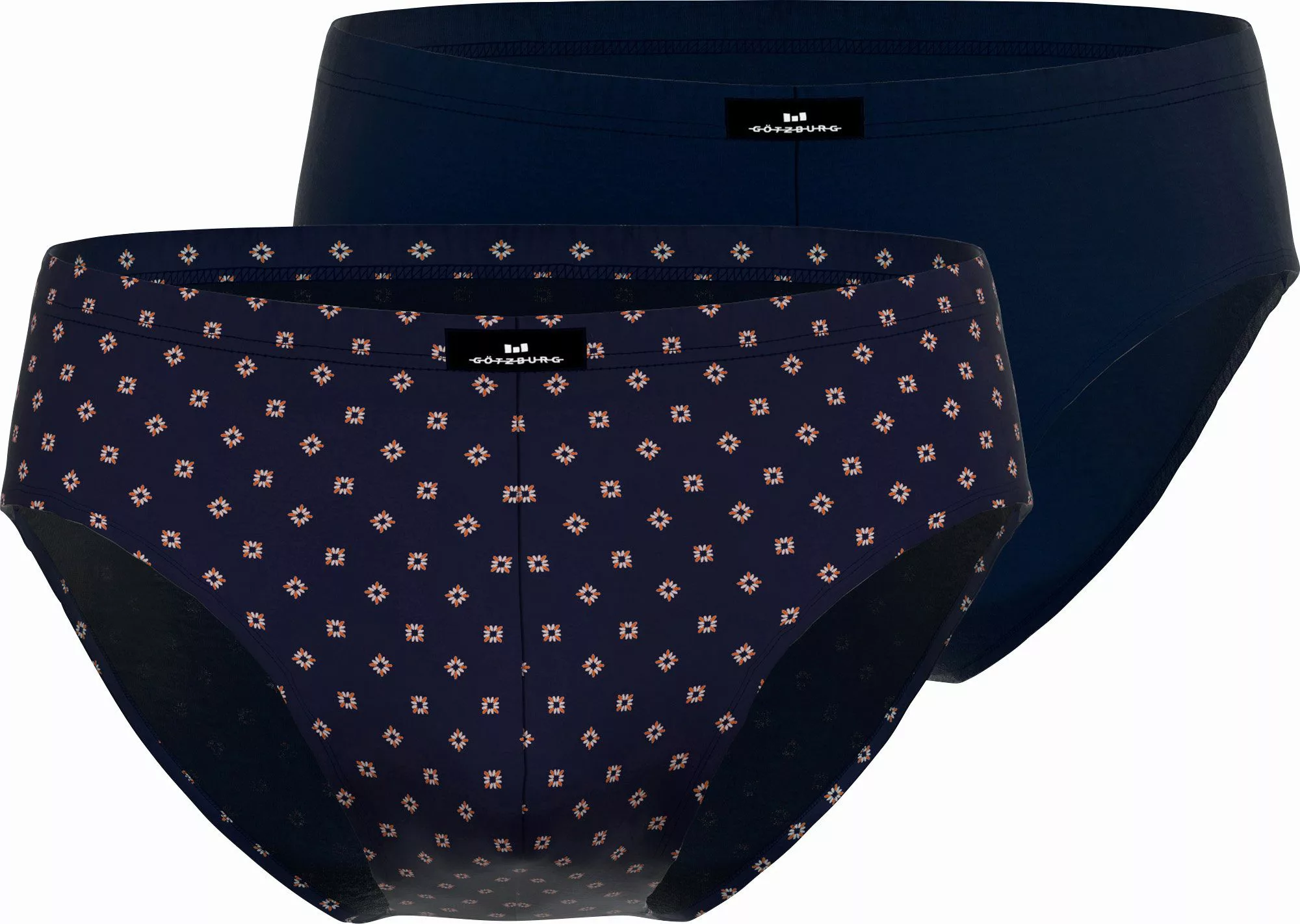 GÖTZBURG Slip Herren-Slip 2er-Pack Single-Jersey Uni günstig online kaufen