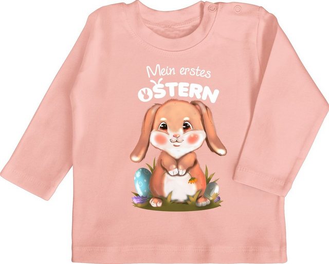 Shirtracer T-Shirt Mein erstes Ostern Hase Aquarell Ostergeschenke günstig online kaufen