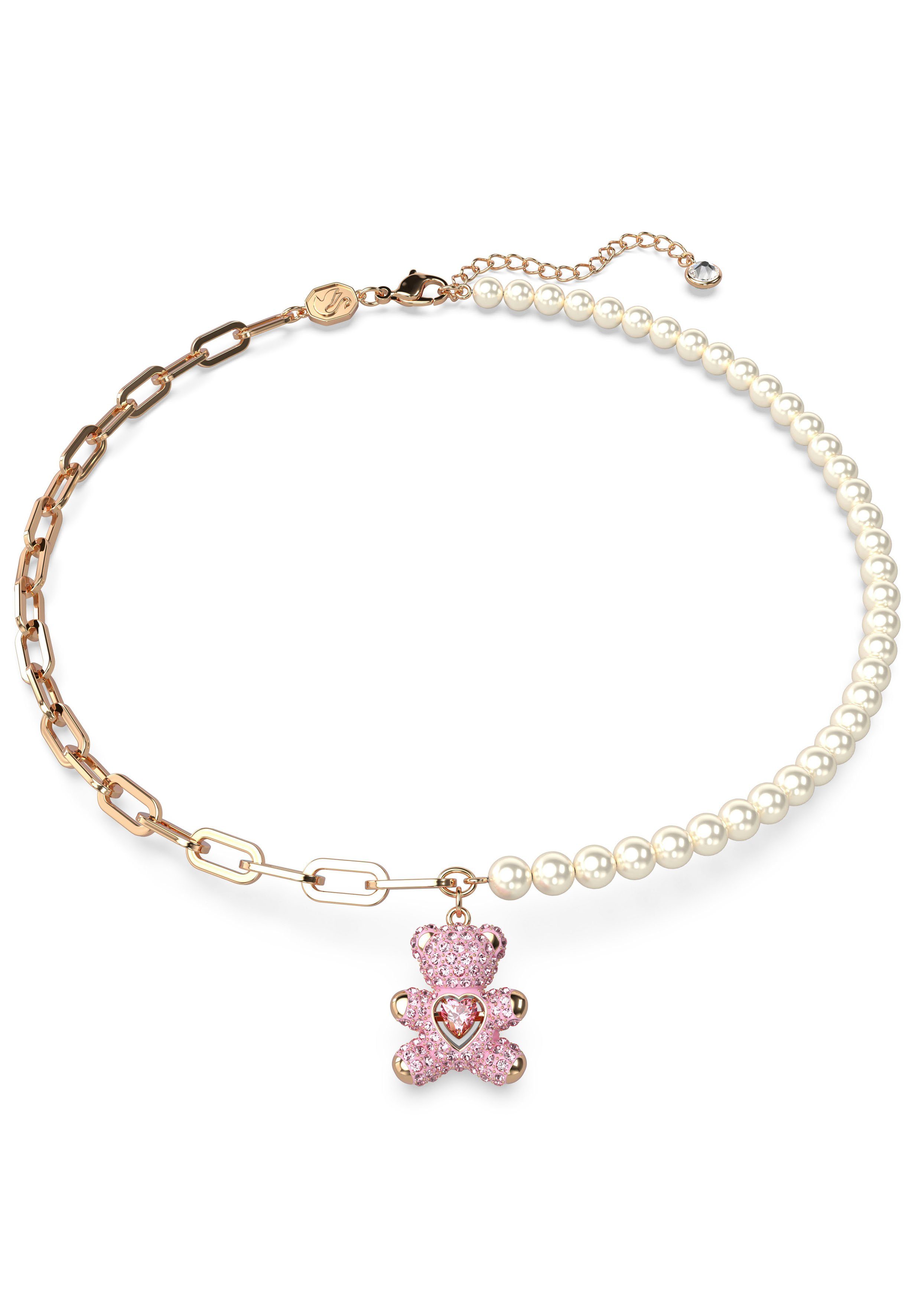 Swarovski Kette mit Anhänger TEDDY, mit günstig online kaufen