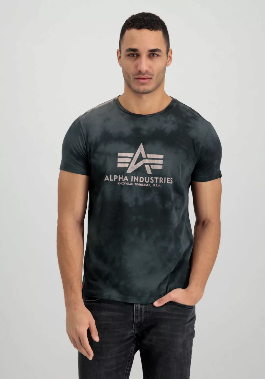 Alpha Industries T-Shirt ALPHA INDUSTRIES Men - T-Shirts Basic T Batik günstig online kaufen