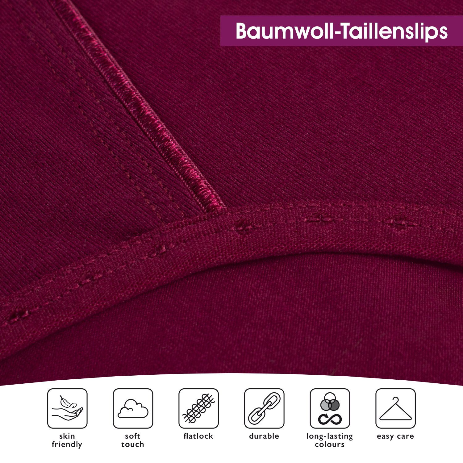 celodoro Taillenslip Damen Taillenslip (6er Pack) günstig online kaufen