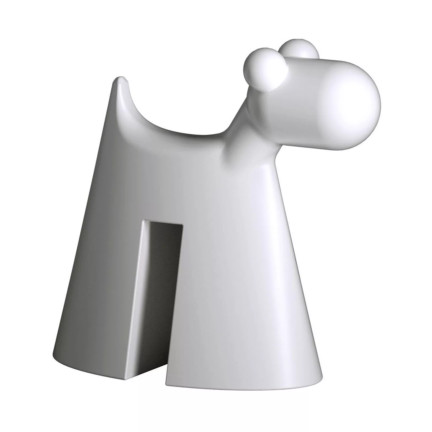Serralunga - Doggy Kinderstuhl - weiß/matt/BxHxT 27,5x55x60cm günstig online kaufen