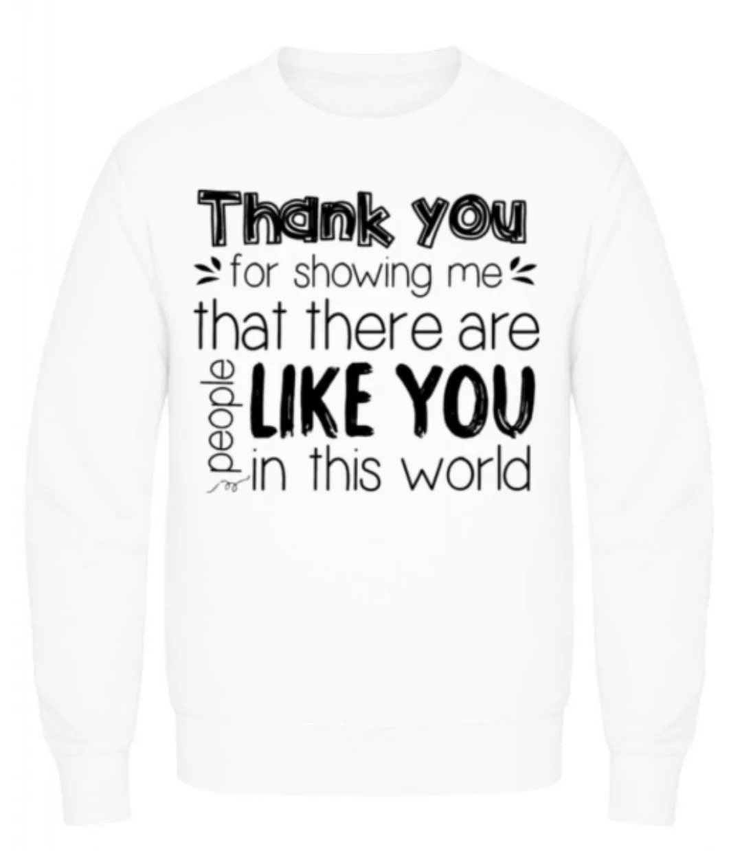 Thank You For Being · Männer Pullover günstig online kaufen