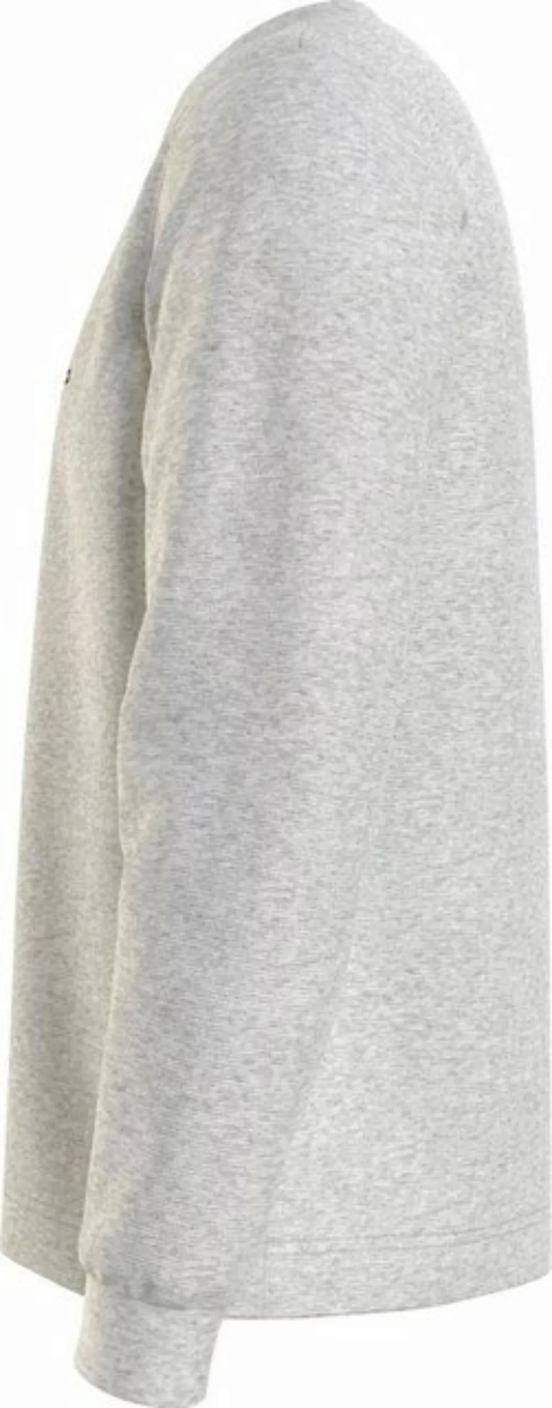 Tommy Hilfiger Rundhalspullover TEXTURED LS TEE mit Tommy Hilfiger Markenlo günstig online kaufen