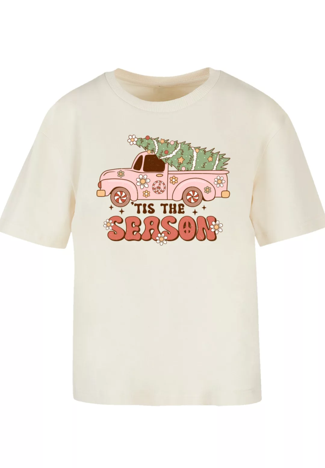 F4NT4STIC T-Shirt "Tis The Season Weihnachten Drivin Home", Premium Qualitä günstig online kaufen