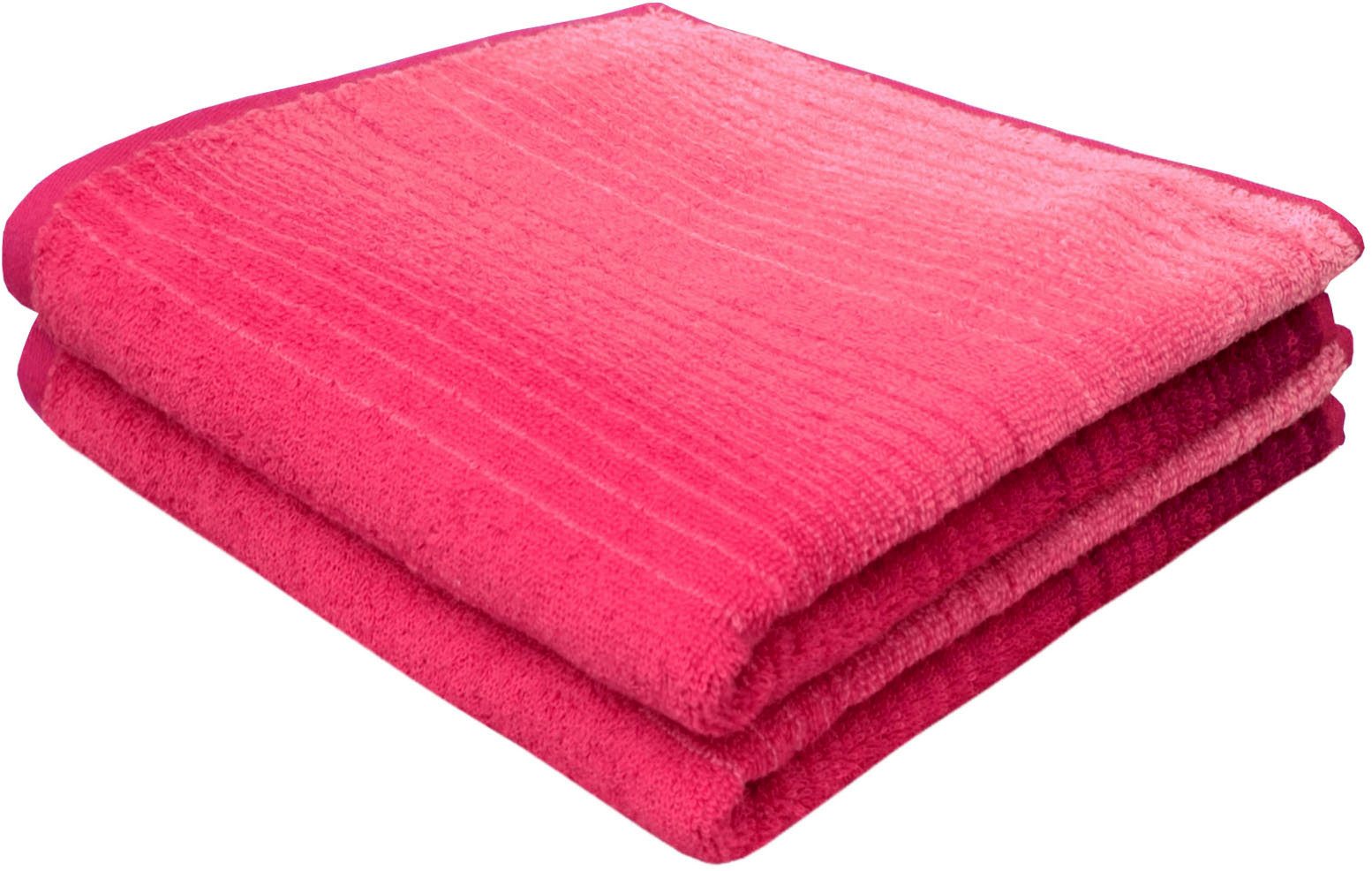 Dyckhoff Handtücher »Colori«, (Set, 2 St.), 2x Handtücher, aus 100% Bio Bau günstig online kaufen