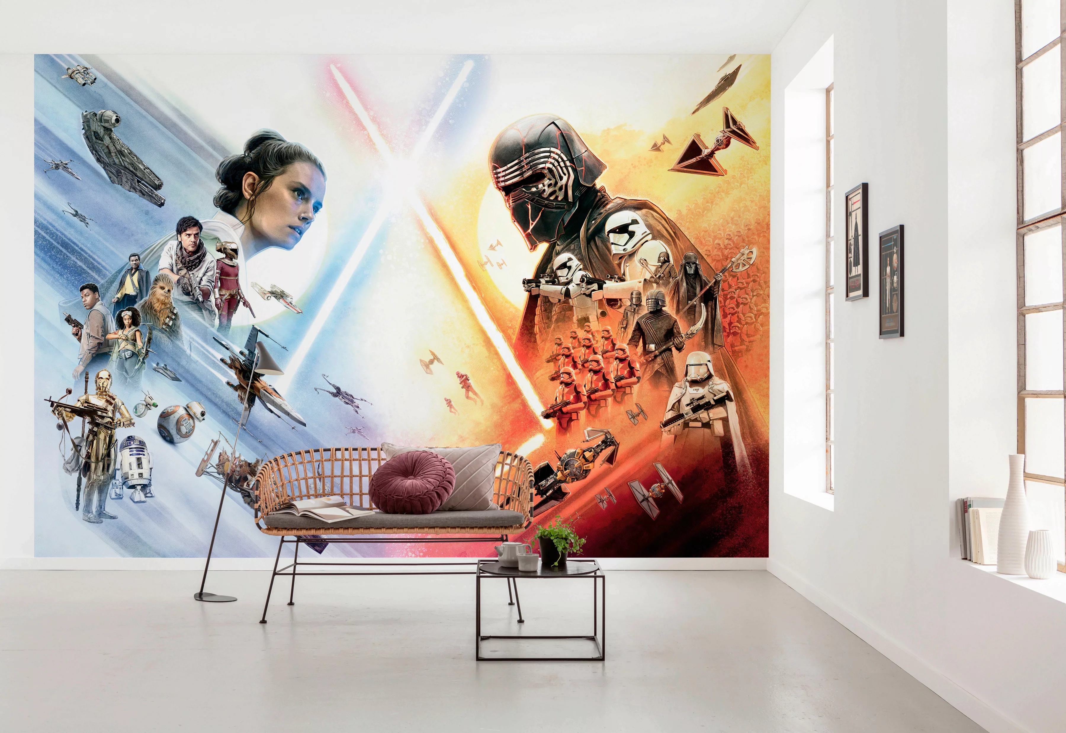 Komar Fototapete STAR WARS EP9 Movie Poster Wide  368 x 254 cm günstig online kaufen