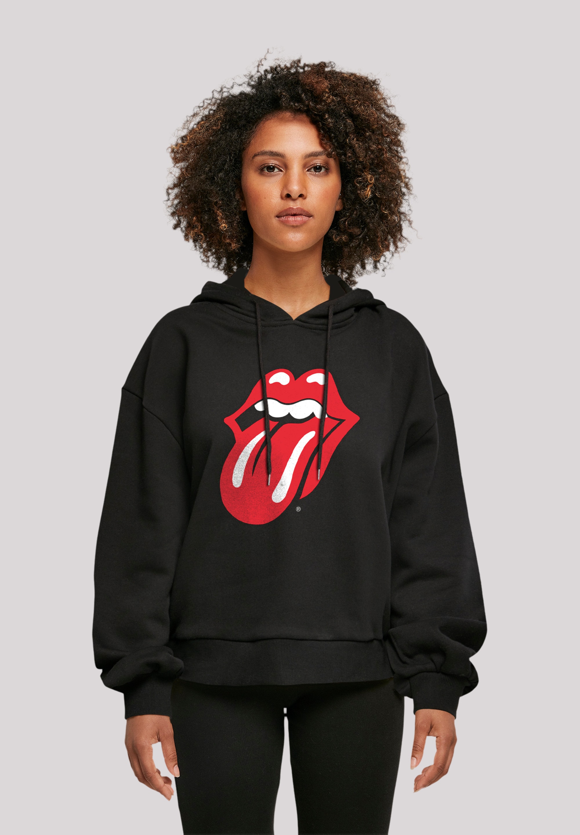 F4NT4STIC Kapuzenpullover "The Rolling Stones Classic Zunge", Print günstig online kaufen